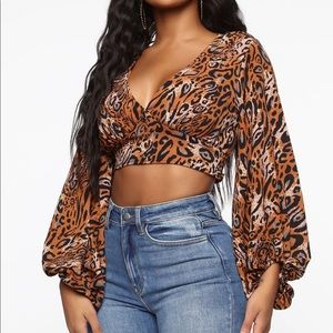 Wild Side Crop Top